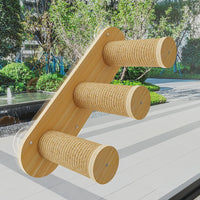 Cat Window Perch Hammock with Suction Cups, Solid Wood Cat Bed for Window Mount, Space Capsule Pet Hanging Nest for Indoor Cats — image 6 of 7
